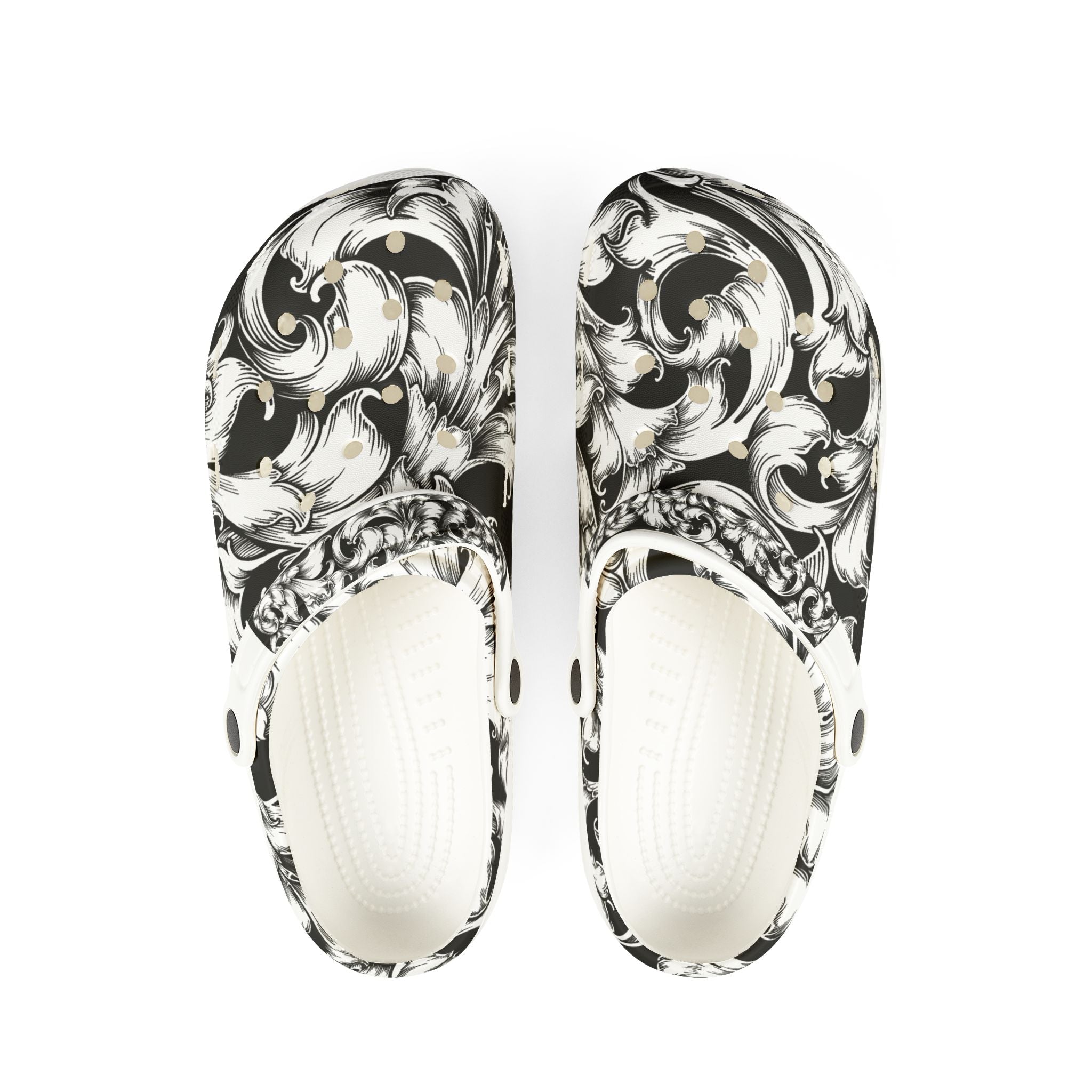 Stylish AOP EVA Foam Shoes for Comfort and Fun, Trendy Crocs, Summer Footwear, Casual House Slippers, Outdoor Sandals