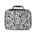 Chic Lunch Bag with Elegant Floral Design, Stylish Tote, Insulated Lunch Insulator, Perfect for Work, School, and Picnics