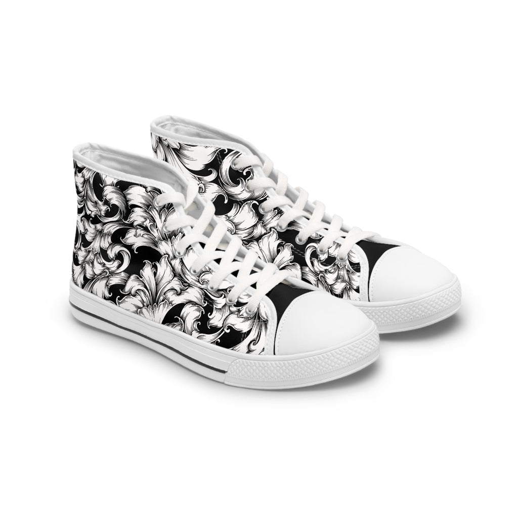 Stylish High Top Sneakers for Women, Trendy Footwear, Unique Design, Fashion Statement Shoes, Perfect Gift for Her