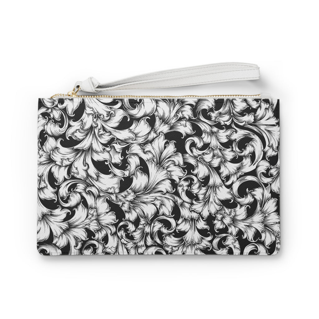 Elegant Floral Clutch Bag - Chic Evening Purse, Wedding Accessory, Party Handbag, Gifts for Her, Fashion Statement
