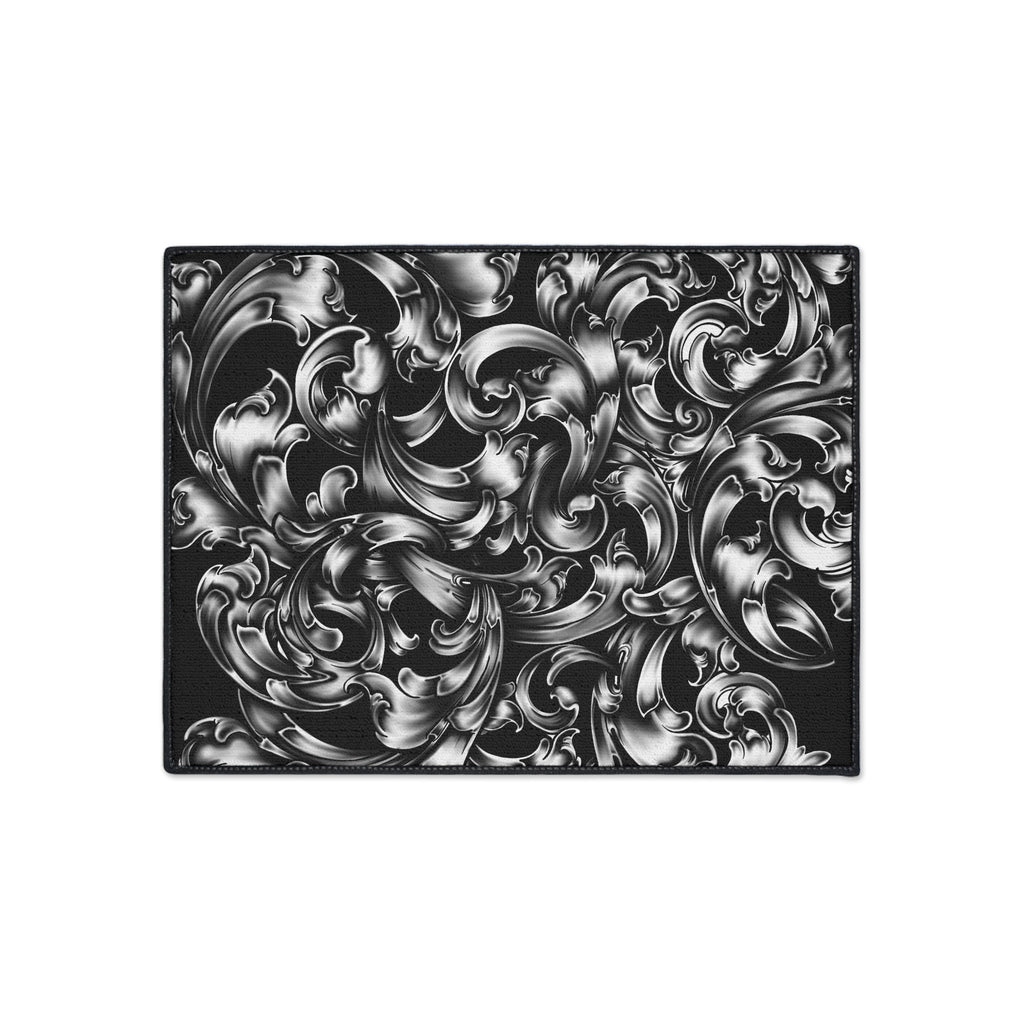 Baroque Swirl Heavy-Duty Floor Mat