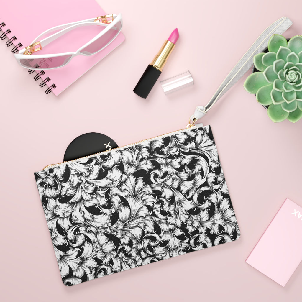 Elegant Floral Clutch Bag - Chic Evening Purse, Wedding Accessory, Party Handbag, Gifts for Her, Fashion Statement