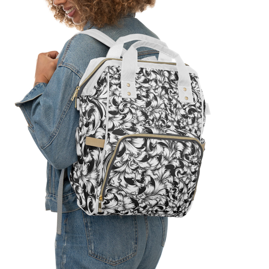 Chic Multifunctional Diaper Backpack - Stylish Baby Bag, Mother’s Day Gift, Trendy Diaper Bag, Lightweight Travel Backpack, [...]