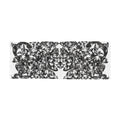 Lightweight Scarf — Black Ornamental Baroque Pattern