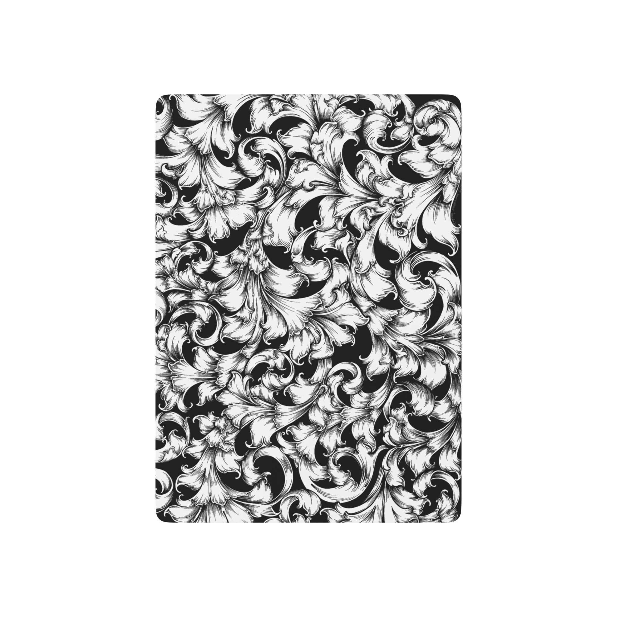 Stylish Playing Cards for Poker Nights, Game Night, Card Games, Collectibles, Unique Gift Idea, Black and White Design
