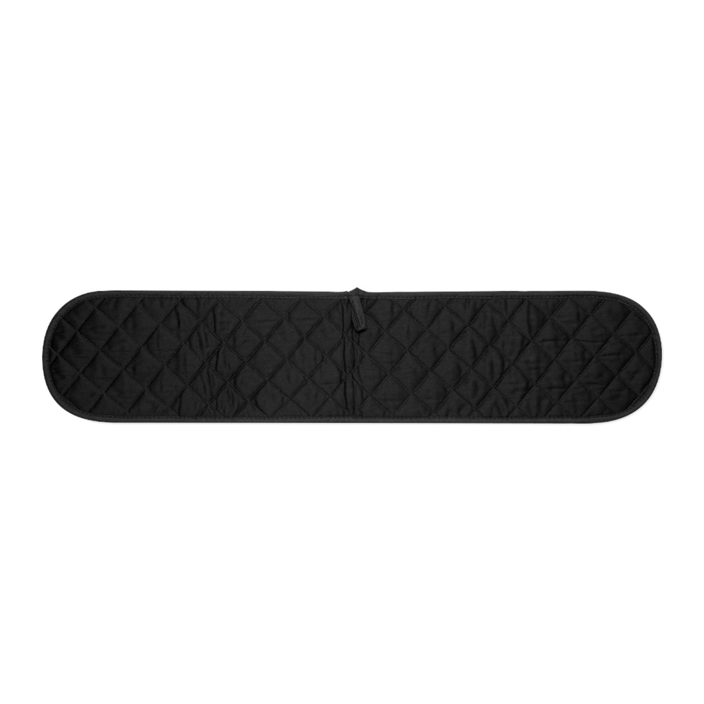 Elegant Black Oven Mitts for Stylish Cooking, Kitchen Accessories, Heat Resistant, Gift for Home Cooks, Housewarming