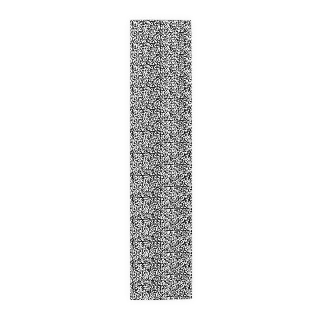 Chic Table Runner for Modern Dining, Cotton-Poly Decor, Ideal for Weddings, Thanksgiving, Home Styling, Casual Gatherings