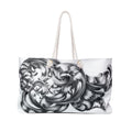 Elegant Swirl Weekender Bag | Travel Tote, Beach Bag, Overnight Bag, Gym Bag, Stylish Carryall