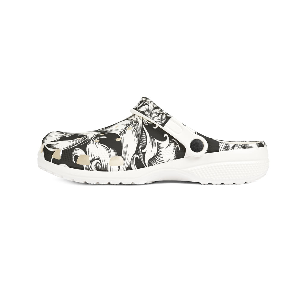 Stylish AOP EVA Foam Shoes for Comfort and Fun, Trendy Crocs, Summer Footwear, Casual House Slippers, Outdoor Sandals